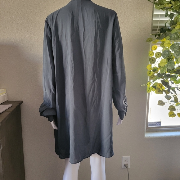 H & M Sheer Shirt Dress - Picture 9 of 9